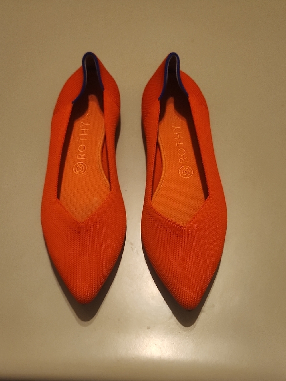 Rothy's Pointed Knit Slip-On Flats